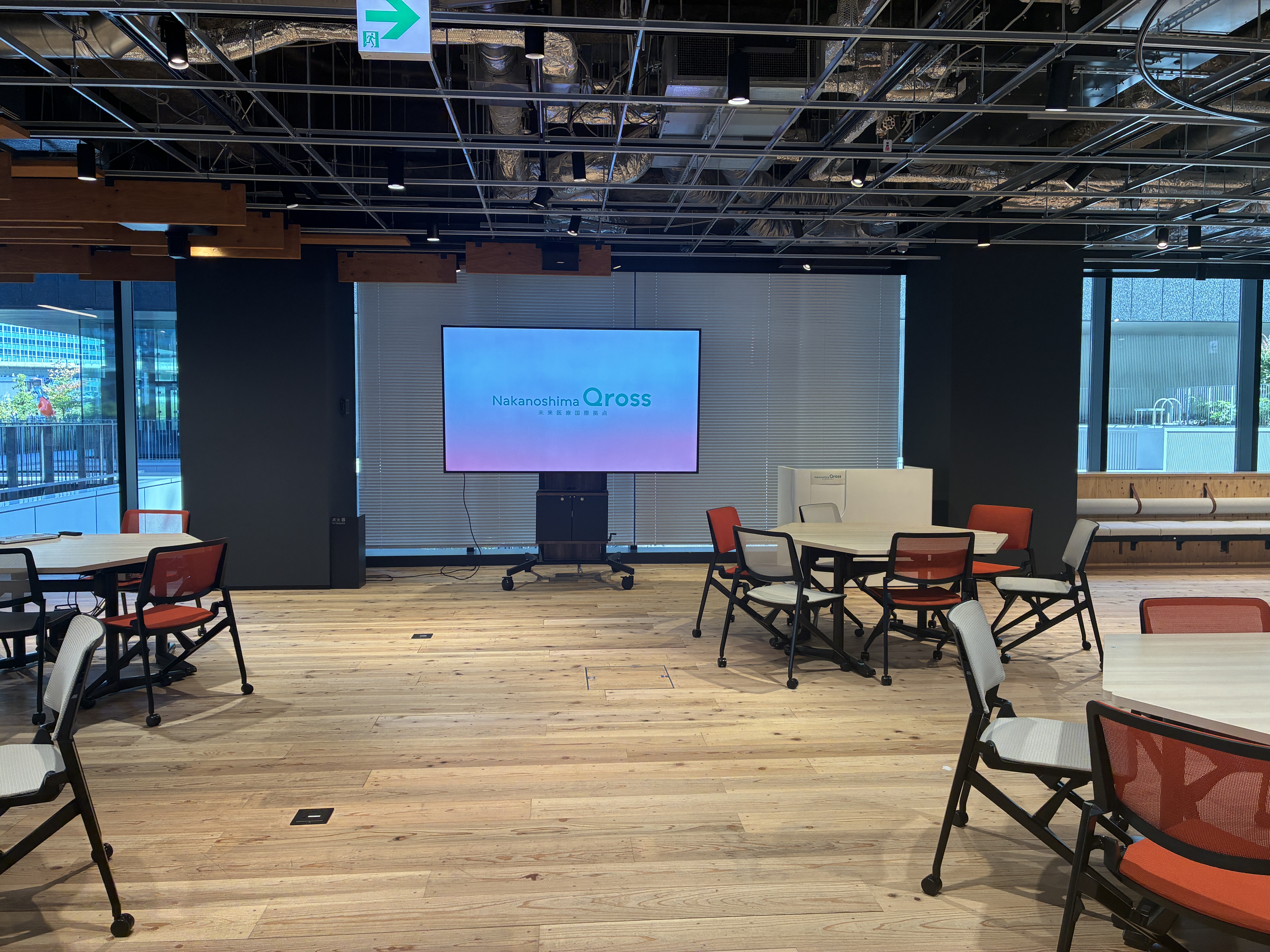 キャスターでどこにでも設置